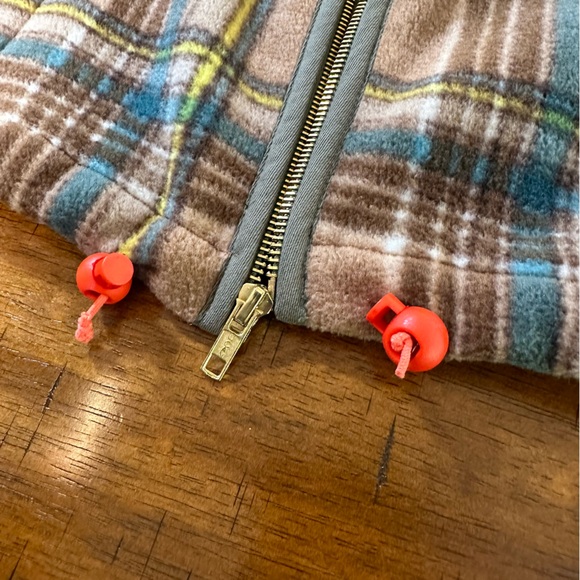 Linda 2.0 Brown Plaid Fleece Jacket - Picture 10 of 10
